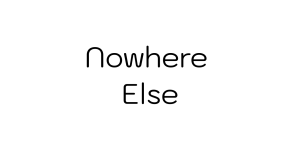 Nowhere Else Studio